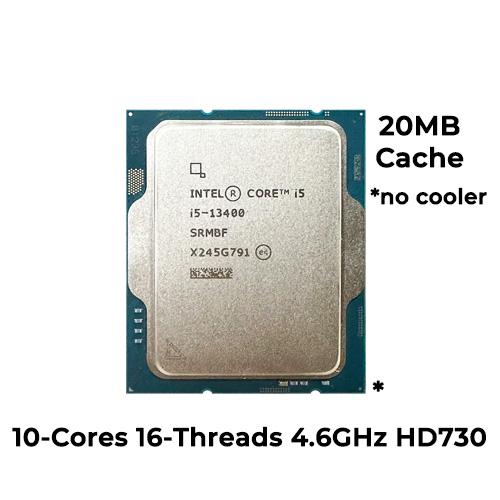 Intel Core I5 13400 (Tray) (No Cooler)