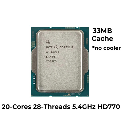Intel Core i7 14700 (Tray) (No Cooler)
