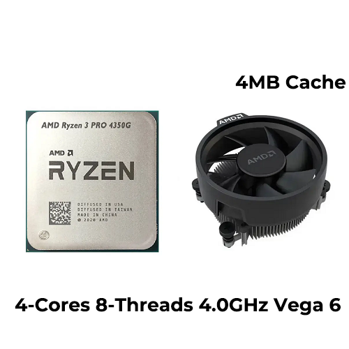 Ryzen 3 4350G (Tray) with Wraith Cooler