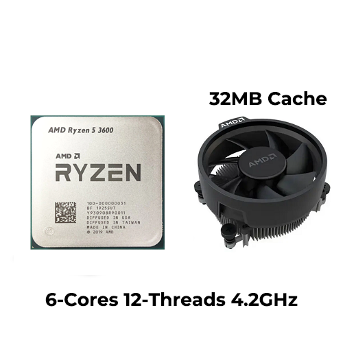 Ryzen 5 3600 (Tray with Wraith Cooler)