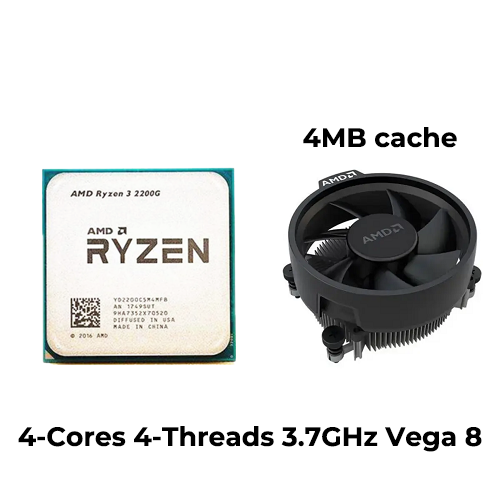 Ryzen 3 2200G (Tray with Wraith Cooler)