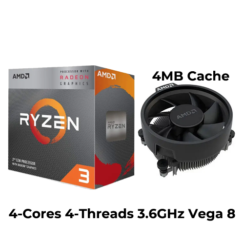 Ryzen 3 3200G (Boxed) with Wraith Cooler