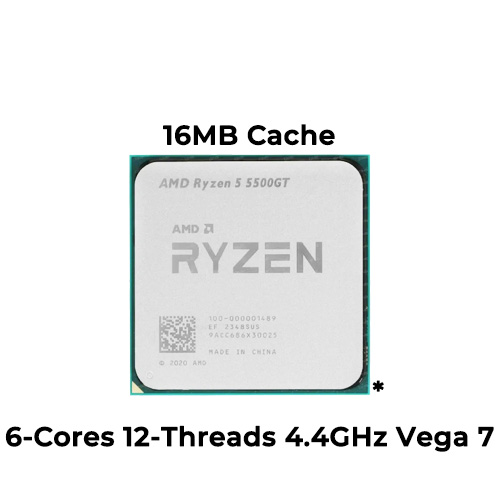 Ryzen 5 5500GT (Tray) (No Cooler)
