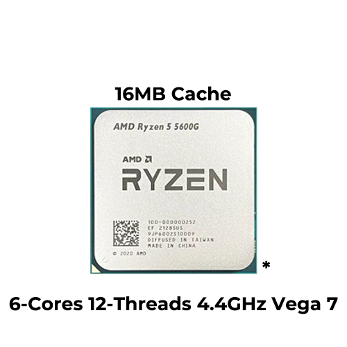 Ryzen 5 5600G (Tray) (No Cooler)