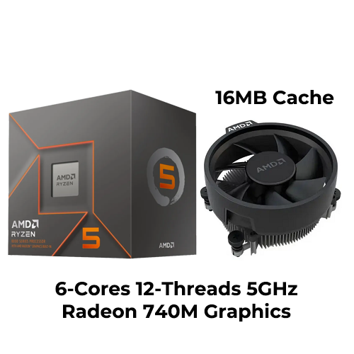 Ryzen 5 8500G (Boxed) with Wraith Cooler