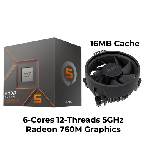 Ryzen 5 8600G (Boxed) with Wraith Cooler