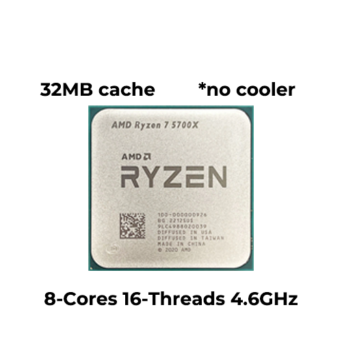 Ryzen 7 5700X (Tray) (No Cooler)