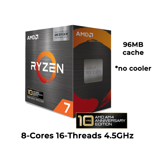 Ryzen 7 5800X3D (Boxed) 10th Anniversary Edition
