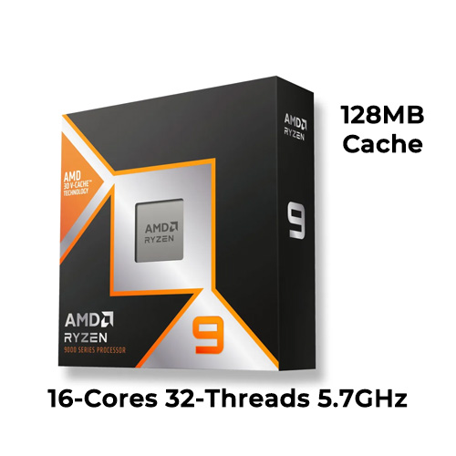 Ryzen 9 9950X3D (Boxed) (No Cooler)