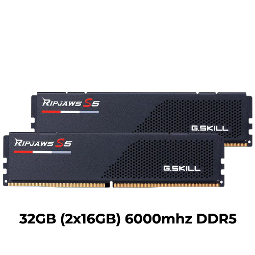 G.SKILL Ripjaws S5 32GB (2x16GB) DDR5 6000mhz CL36 (XMP/EXPO)