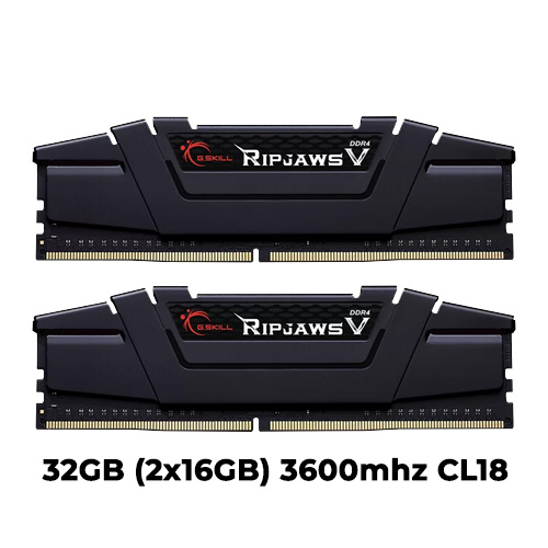 G.SKILL Ripjaws V 32GB (2x16GB) DDR4 3600mhz