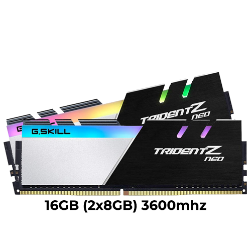 G.SKILL Trident Z NEO 16GB (2x8GB) DDR4 3600mhz CL18