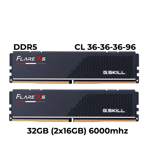 G.SKILL Flare X5 32GB (2x16GB) DDR5 6000mhz (XMP/EXPO)