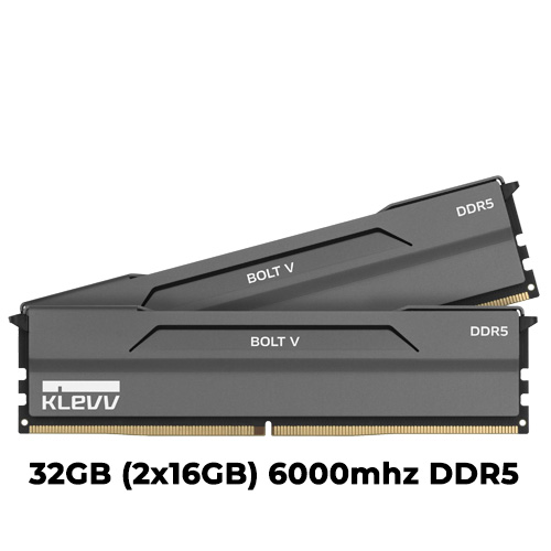 Klevv Bolt V Grey 32GB (2x16GB) DDR5 6000mhz (XMP/EXPO)