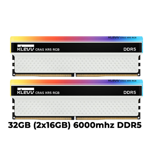 Klevv Cras XR5 RGB 32GB (2x16GB) DDR5 6000mhz