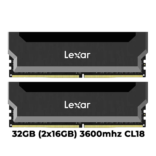 Lexar Hades 32GB (2x16GB) DDR4 3600mhz CL18