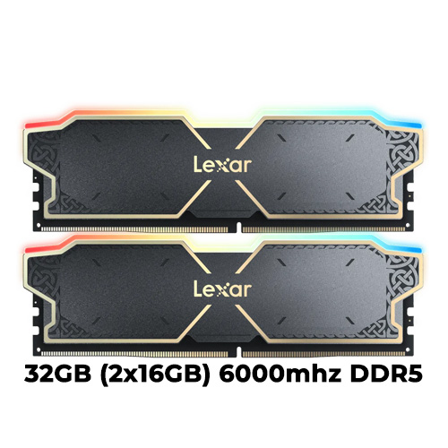 Lexar Thor RGB DDR5 32GB (2x16GB) 6000mhz CL38