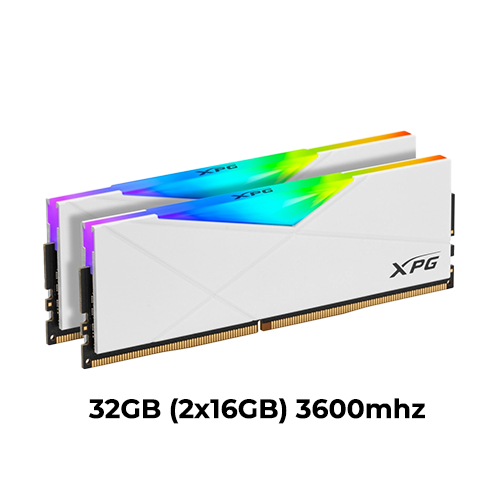 ADATA XPG Spectrix D50 32GB (2x16GB) DDR4 3600mhz (White)