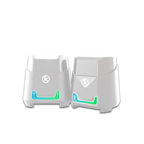 Keytech S10 PRO RGB (White) USB Speaker