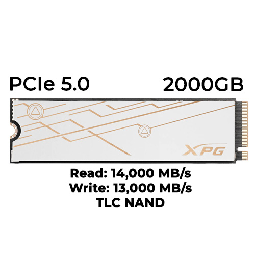 ADATA XPG Mars 980 Blade 2TB Gen5 M.2 NVMe SSD