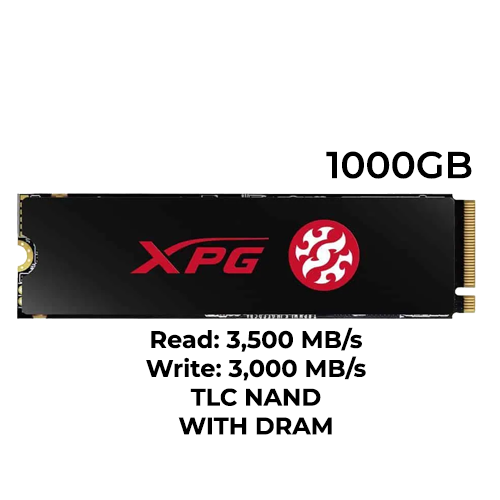 ADATA XPG SX8200 PRO 1TB Gen3 M.2 NVMe SSD