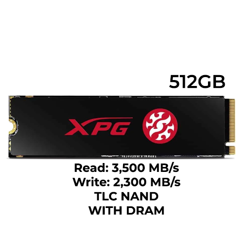 ADATA XPG SX8200 PRO 512GB M.2 NVMe SSD