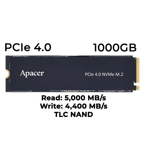 Apacer AS2280Q4X 1TB Gen4 M.2 NVMe SSD