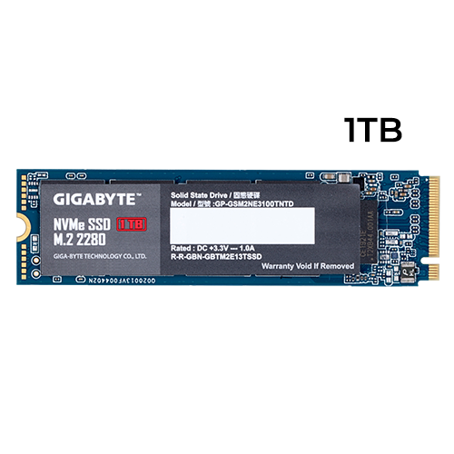 Gigabyte 1TB M.2 NVMe SSD