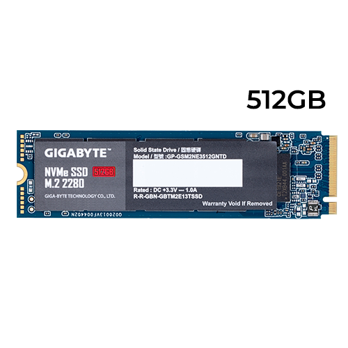 Gigabyte 512GB M.2 NVMe SSD