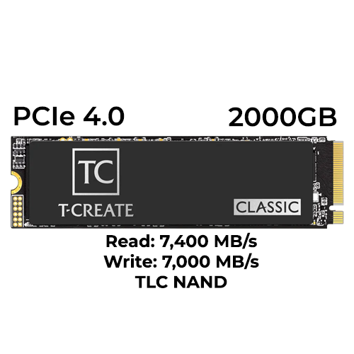 T-Create Classic C47 2TB Gen4 NVMe SSD
