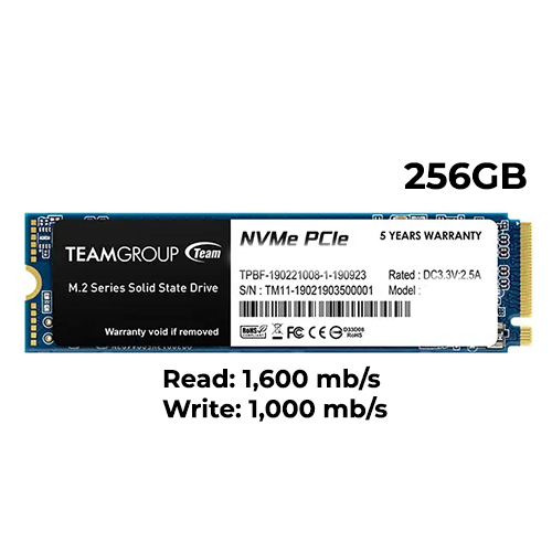 Teamgroup MP33 256GB M.2 NVMe SSD