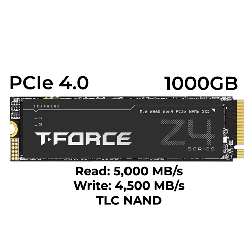 T-Force Z44A5 1TB Gen4 NVMe SSD