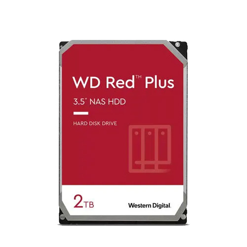 WD RED PLUS 2TB 3.5" HDD