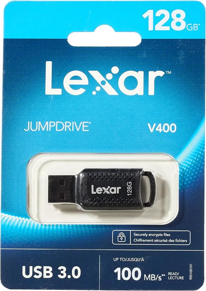 Lexar V400 128GB USB 3.0 Flash Drive