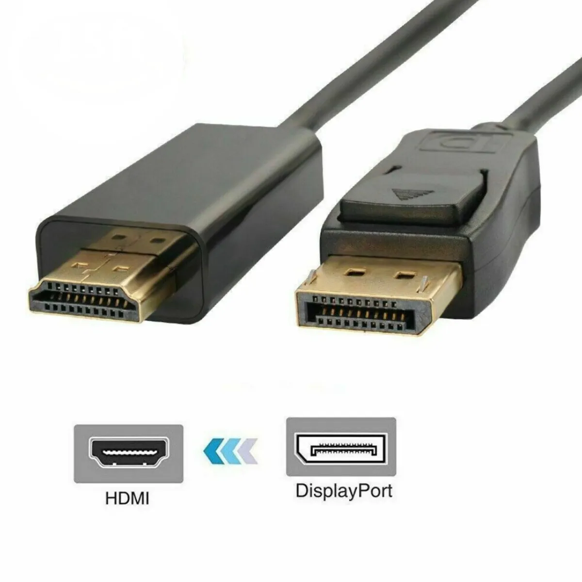 Keytech DisplayPort to HDMI Cable (1.5 meter)
