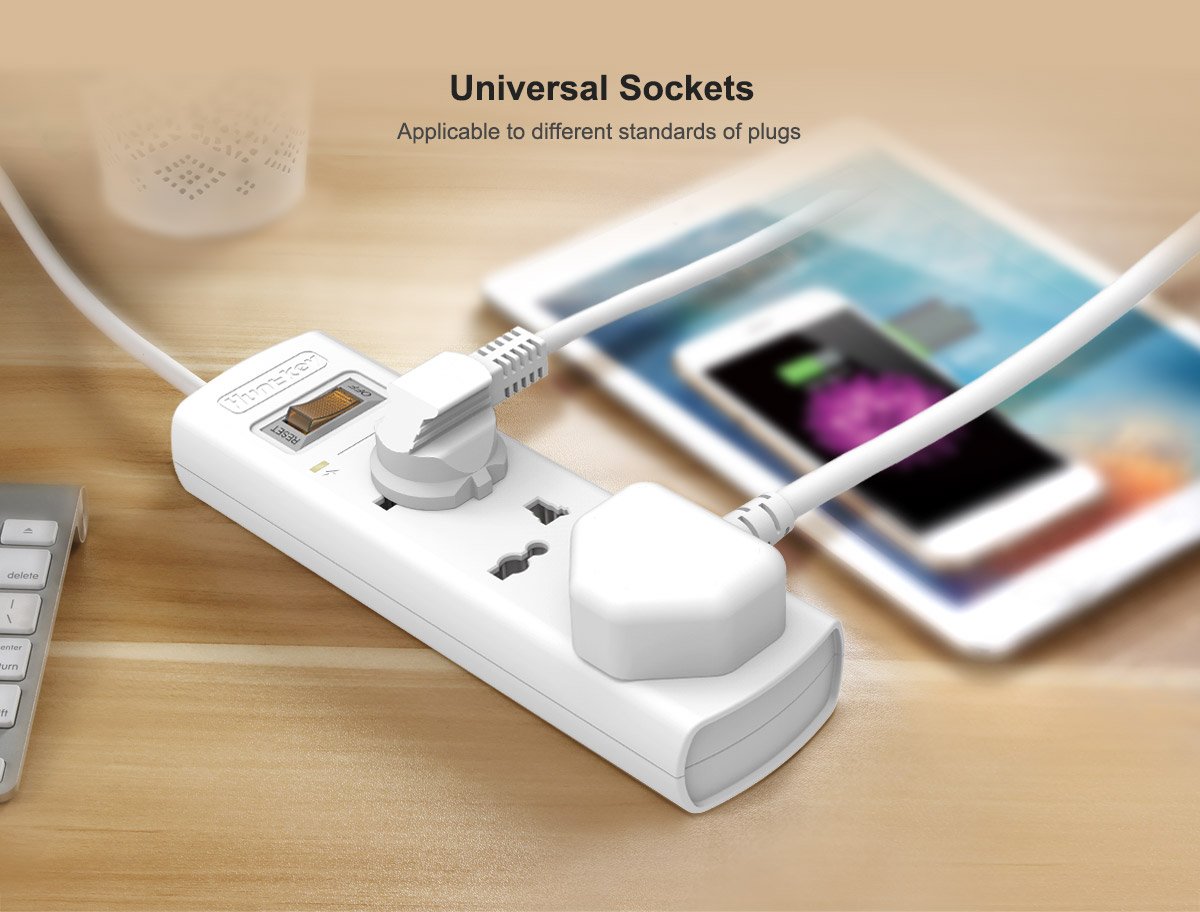 Huntkey SZM304 (3-Socket) Surge Protect Power Strip - Image 6