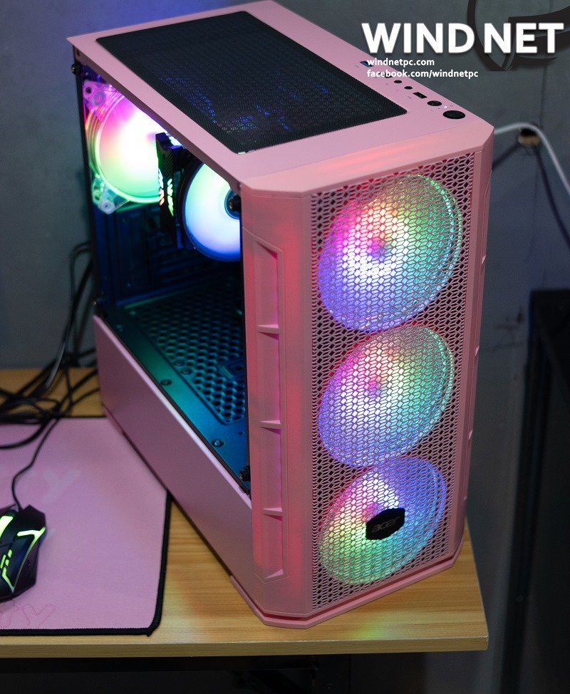 Acer B700 Pink (mATX) Case Only - Image 3