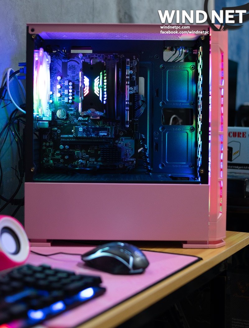 Acer B700 Pink (mATX) Case Only - Image 2