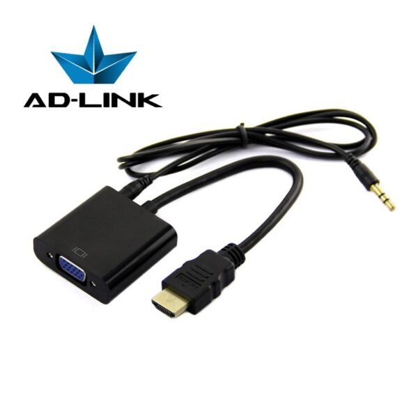ADLink HDMI to VGA Adapter (with audio)