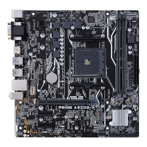 ASUS PRIME A320M-K (VGA/HDMI) - Image 2
