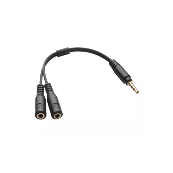 Audio Y Splitter 2 Jack to Single