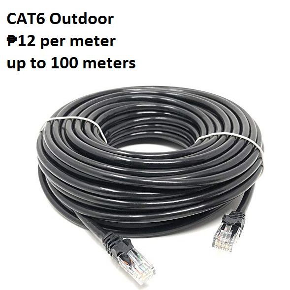 CAT6 Outdoor (per meter)
