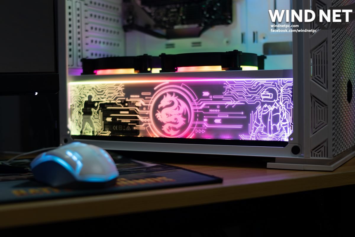 YGT Ax8 (White) with 8pcs RGB Fan - Image 5