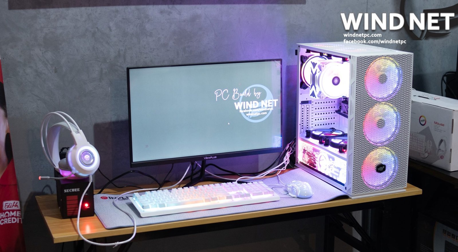 YGT Ax8 (White) with 8pcs RGB Fan - Image 3