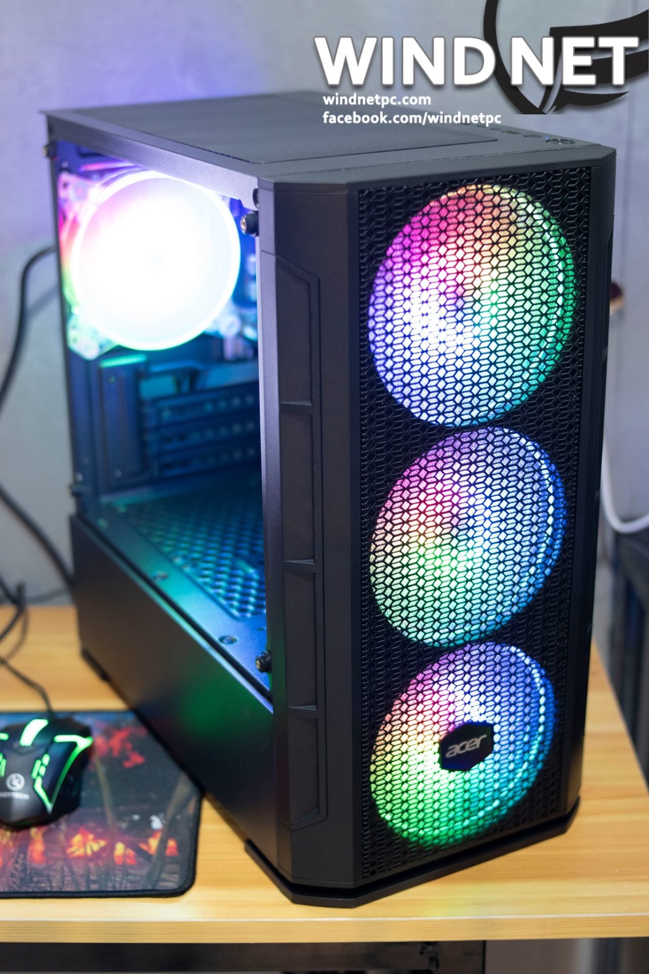 YGT B700 Black (mATX) Case only - Image 3