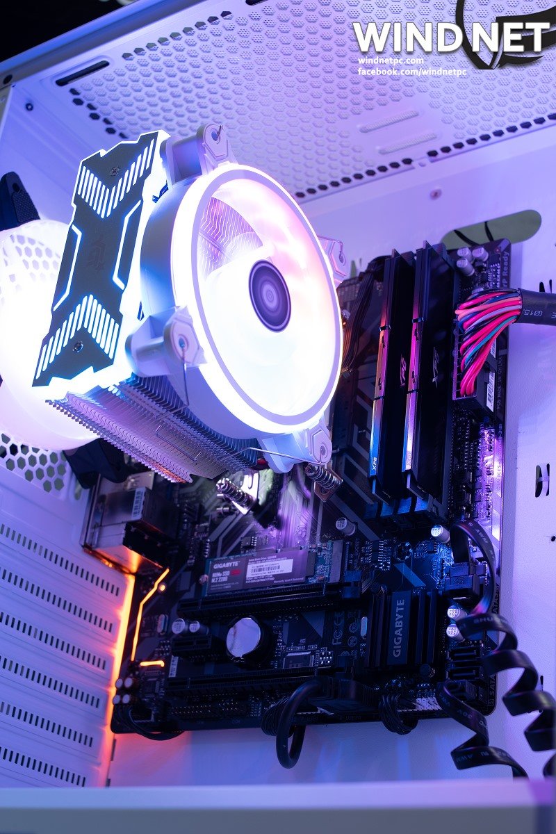 YGT CLA4200 CPU Cooler (4 Heat Pipes) - Image 4