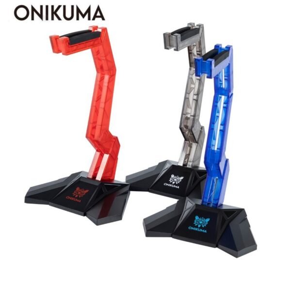 Onikuma S01 Headset Stand (Grey/Red/Blue)