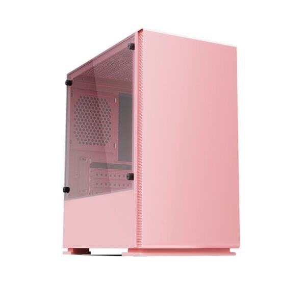 YGT B702 (Pink) (mATX) Case only