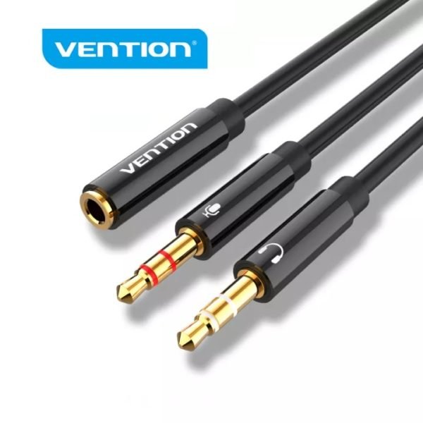 Vention Audio Splitter (Dual 3.5mm to Single 3.5mm female)