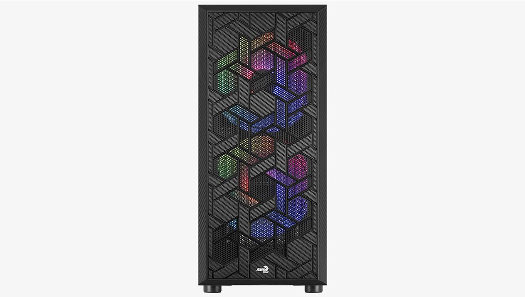 Aerocool Hive (ATX) w/ 2x 140mm & 1x 120mm ARGB Sync Fan - Image 2